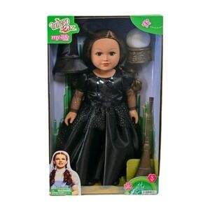 My Life As Wizard Of Oz THE WICKED WITCH Light Brown Hair & Brown Eyes Doll 18"